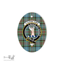 Cathcart Scottish Clan Plaid Ornament Gift. Christmas Tree Ornament Cathcart Clan Tartan Ornament,  ceramic ornament, personalized christmas ornaments, christmas tree ornaments, christmas door decorations, Plaid Ornament, Tartan Ceramic Ornament