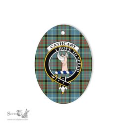 Cathcart Scottish Clan Plaid Ornament Gift. Christmas Tree Ornament Cathcart Clan Tartan Ornament,  ceramic ornament, personalized christmas ornaments, christmas tree ornaments, christmas door decorations, Plaid Ornament, Tartan Ceramic Ornament