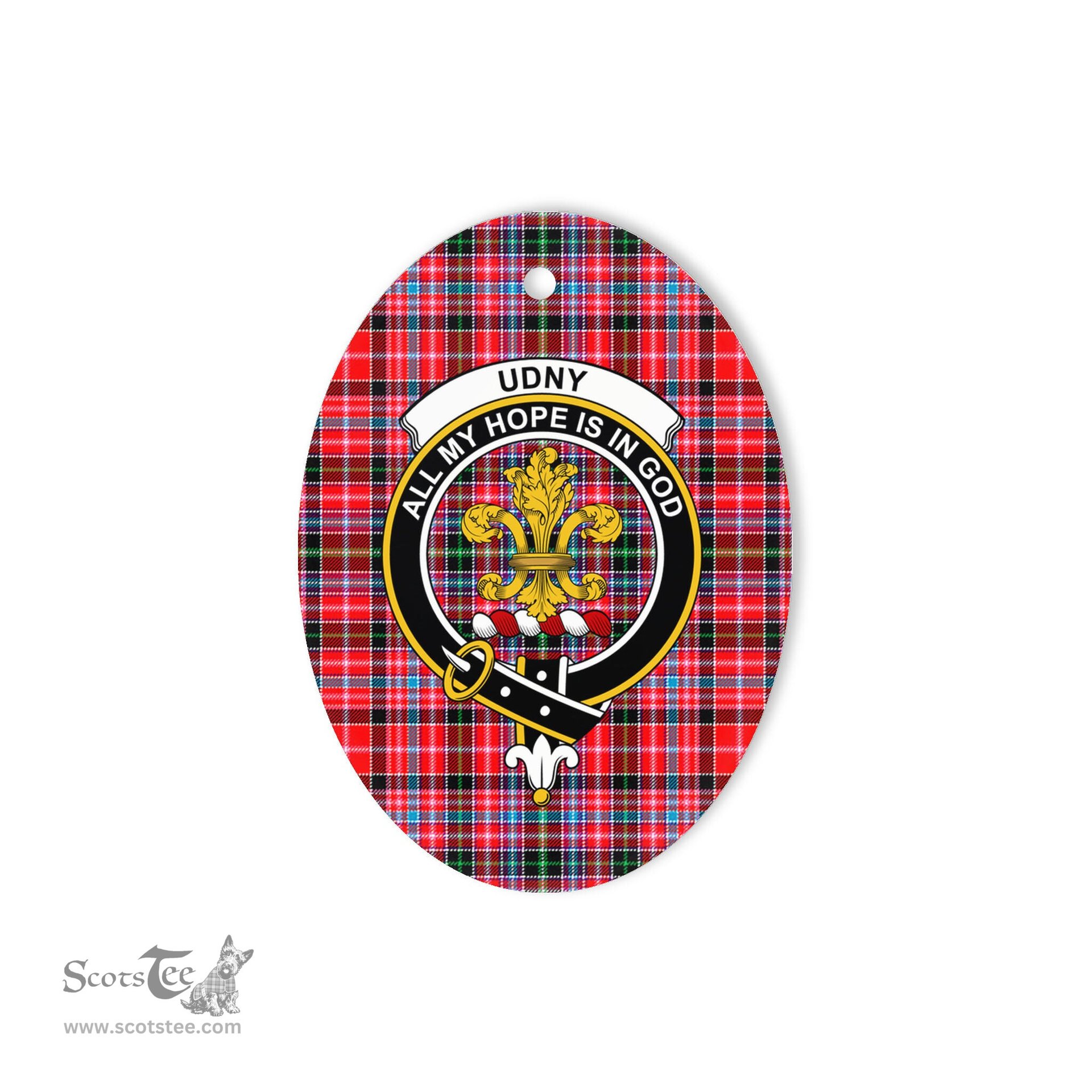 Udny Scottish Clan Plaid Ornament Gift. Christmas Tree Ornament Udny Clan Tartan Ornament,  ceramic ornament, personalized christmas ornaments, christmas tree ornaments, christmas door decorations, Plaid Ornament, Tartan Ceramic Ornament
