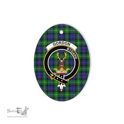 Gordon Scottish Clan Plaid Ornament Gift. Christmas Tree Ornament Gordon Clan Tartan Ornament,  ceramic ornament, personalized christmas ornaments, christmas tree ornaments, christmas door decorations, Plaid Ornament, Tartan Ceramic Ornament