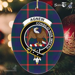Agnew Scottish Clan Plaid Ornament Gift. Christmas Tree Ornament Agnew Clan Tartan Ornament,  ceramic ornament, personalized christmas ornaments, christmas tree ornaments, christmas door decorations, Plaid Ornament, Tartan Ceramic Ornament