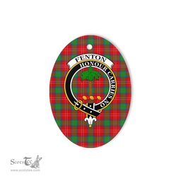 Fenton Scottish Clan Plaid Ornament Gift. Christmas Tree Ornament Fenton Clan Tartan Ornament,  ceramic ornament, personalized christmas ornaments, christmas tree ornaments, christmas door decorations, Plaid Ornament, Tartan Ceramic Ornament