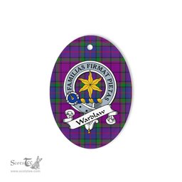 Wardlaw Scottish Clan Badge Plaid Ornament Gift. Christmas Tree Ornament Wardlaw Tartan Ornament,  ceramic ornament, personalized christmas ornaments, christmas tree ornaments, christmas door decorations, Plaid Ornament, Tartan Ceramic Ornament