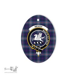 Nevoy Scottish Clan Plaid Ornament Gift. Christmas Tree Ornament Nevoy Clan Tartan Ornament,  ceramic ornament, personalized christmas ornaments, christmas tree ornaments, christmas door decorations, Plaid Ornament, Tartan Ceramic Ornament