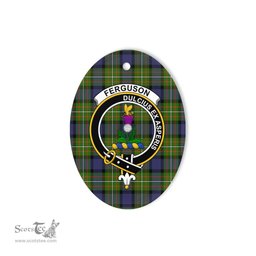 Ferguson Scottish Clan Plaid Ornament Gift. Christmas Tree Ornament Ferguson Clan Tartan Ornament,  ceramic ornament, personalized christmas ornaments, christmas tree ornaments, christmas door decorations, Plaid Ornament, Tartan Ceramic Ornament