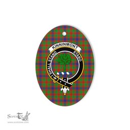 Kinninmont Scottish Clan Plaid Ornament Gift. Christmas Tree Ornament Kinninmont Clan Tartan Ornament,  ceramic ornament, personalized christmas ornaments, christmas tree ornaments, christmas door decorations, Plaid Ornament, Tartan Ceramic Ornament