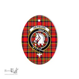 Hepburn Scottish Clan Plaid Ornament Gift. Christmas Tree Ornament Hepburn Clan Tartan Ornament,  ceramic ornament, personalized christmas ornaments, christmas tree ornaments, christmas door decorations, Plaid Ornament, Tartan Ceramic Ornament