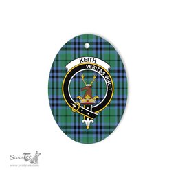 Keith Scottish Clan Plaid Ornament Gift. Christmas Tree Ornament Keith Clan Tartan Ornament,  ceramic ornament, personalized christmas ornaments, christmas tree ornaments, christmas door decorations, Plaid Ornament, Tartan Ceramic Ornament