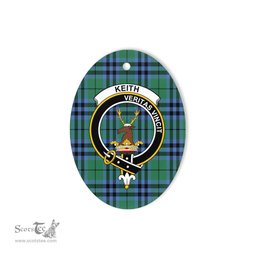 Keith Scottish Clan Plaid Ornament Gift. Christmas Tree Ornament Keith Clan Tartan Ornament,  ceramic ornament, personalized christmas ornaments, christmas tree ornaments, christmas door decorations, Plaid Ornament, Tartan Ceramic Ornament
