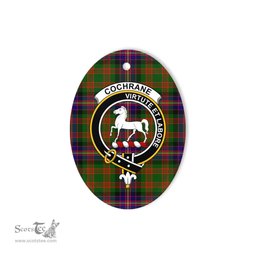 Cochrane Scottish Clan Plaid Ornament Gift. Christmas Tree Ornament Cochrane Clan Tartan Ornament,  ceramic ornament, personalized christmas ornaments, christmas tree ornaments, christmas door decorations, Plaid Ornament, Tartan Ceramic Ornament