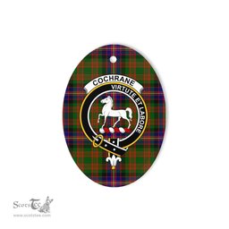 Cochrane Scottish Clan Plaid Ornament Gift. Christmas Tree Ornament Cochrane Clan Tartan Ornament,  ceramic ornament, personalized christmas ornaments, christmas tree ornaments, christmas door decorations, Plaid Ornament, Tartan Ceramic Ornament