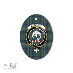 Kennedy Scottish Clan Plaid Ornament Gift. Christmas Tree Ornament Kennedy Clan Tartan Ornament,  ceramic ornament, personalized christmas ornaments, christmas tree ornaments, christmas door decorations, Plaid Ornament, Tartan Ceramic Ornament