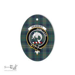 Kennedy Scottish Clan Plaid Ornament Gift. Christmas Tree Ornament Kennedy Clan Tartan Ornament,  ceramic ornament, personalized christmas ornaments, christmas tree ornaments, christmas door decorations, Plaid Ornament, Tartan Ceramic Ornament