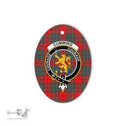 Cumming Scottish Clan Plaid Ornament Gift. Christmas Tree Ornament Cumming Clan Tartan Ornament,  ceramic ornament, personalized christmas ornaments, christmas tree ornaments, christmas door decorations, Plaid Ornament, Tartan Ceramic Ornament