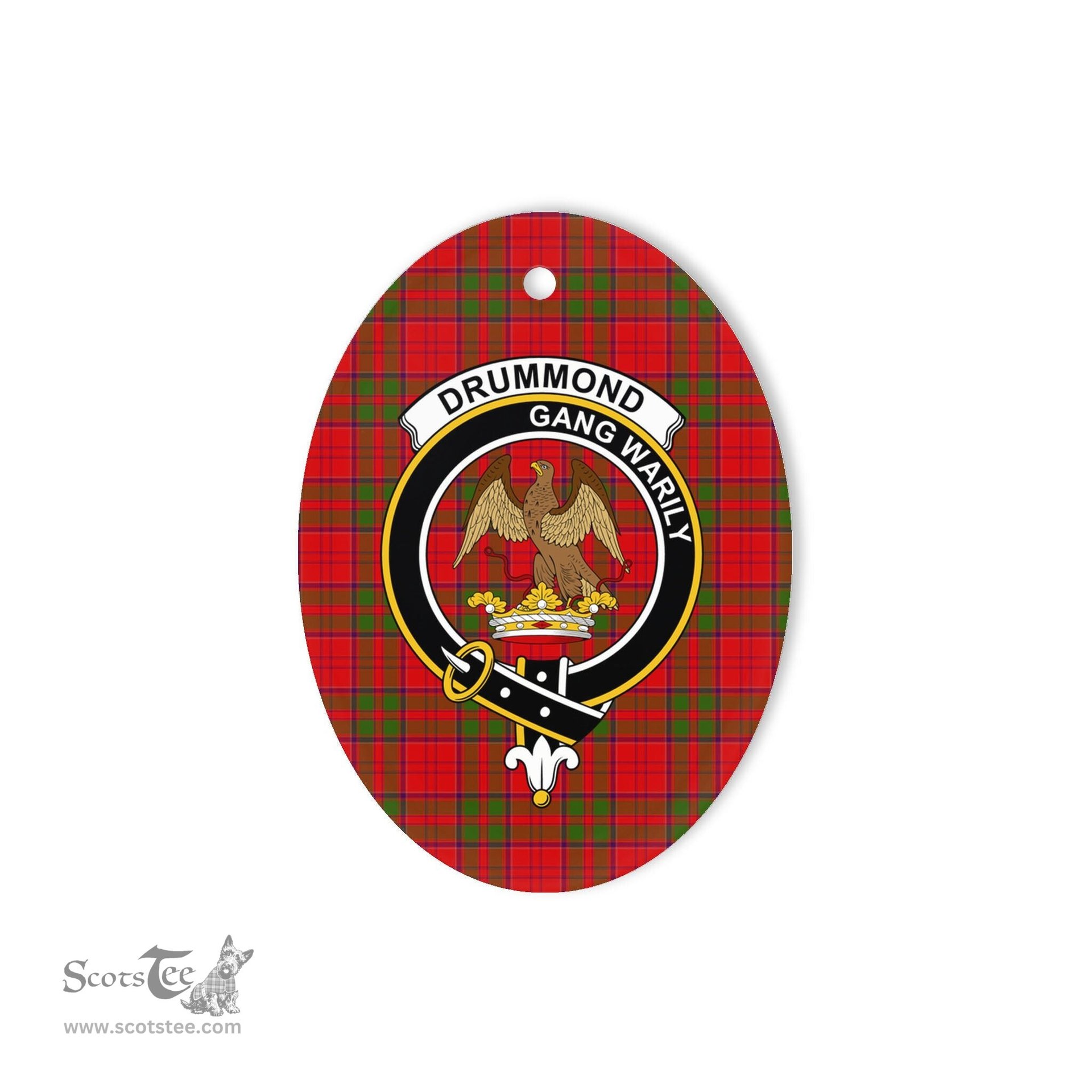 Drummond Scottish Clan Plaid Ornament Gift. Christmas Tree Ornament Drummond Clan Tartan Ornament,  ceramic ornament, personalized christmas ornaments, christmas tree ornaments, christmas door decorations, Plaid Ornament, Tartan Ceramic Ornament
