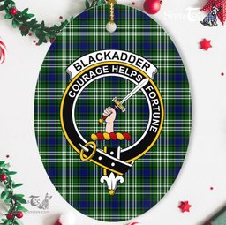 Blackadder Scottish Clan Plaid Ornament Gift. Christmas Tree Ornament Blackadder Clan Tartan Ornament,  ceramic ornament, personalized christmas ornaments, christmas tree ornaments, christmas door decorations, Plaid Ornament, Tartan Ceramic Ornament