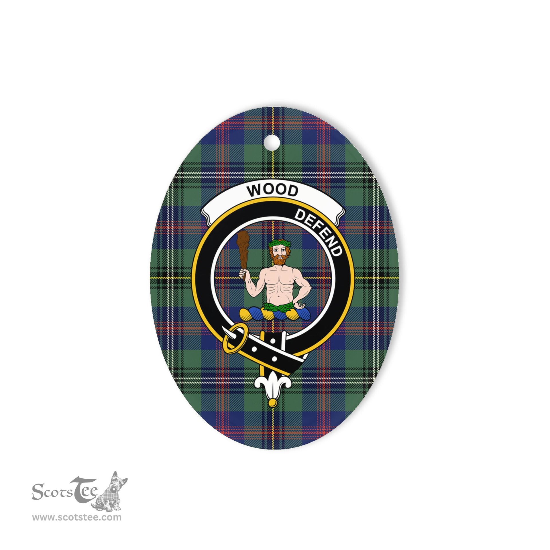 Wood Scottish Clan Plaid Ornament Gift. Christmas Tree Ornament Wood Clan Tartan Ornament,  ceramic ornament, personalized christmas ornaments, christmas tree ornaments, christmas door decorations, Plaid Ornament, Tartan Ceramic Ornament