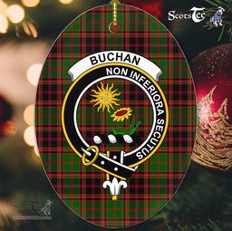 Buchan Scottish Clan Plaid Ornament Gift. Christmas Tree Ornament Buchan Clan Tartan Ornament,  ceramic ornament, personalized christmas ornaments, christmas tree ornaments, christmas door decorations, Plaid Ornament, Tartan Ceramic Ornament
