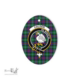 Calder Scottish Clan Plaid Ornament Gift. Christmas Tree Ornament Calder Clan Tartan Ornament,  ceramic ornament, personalized christmas ornaments, christmas tree ornaments, christmas door decorations, Plaid Ornament, Tartan Ceramic Ornament