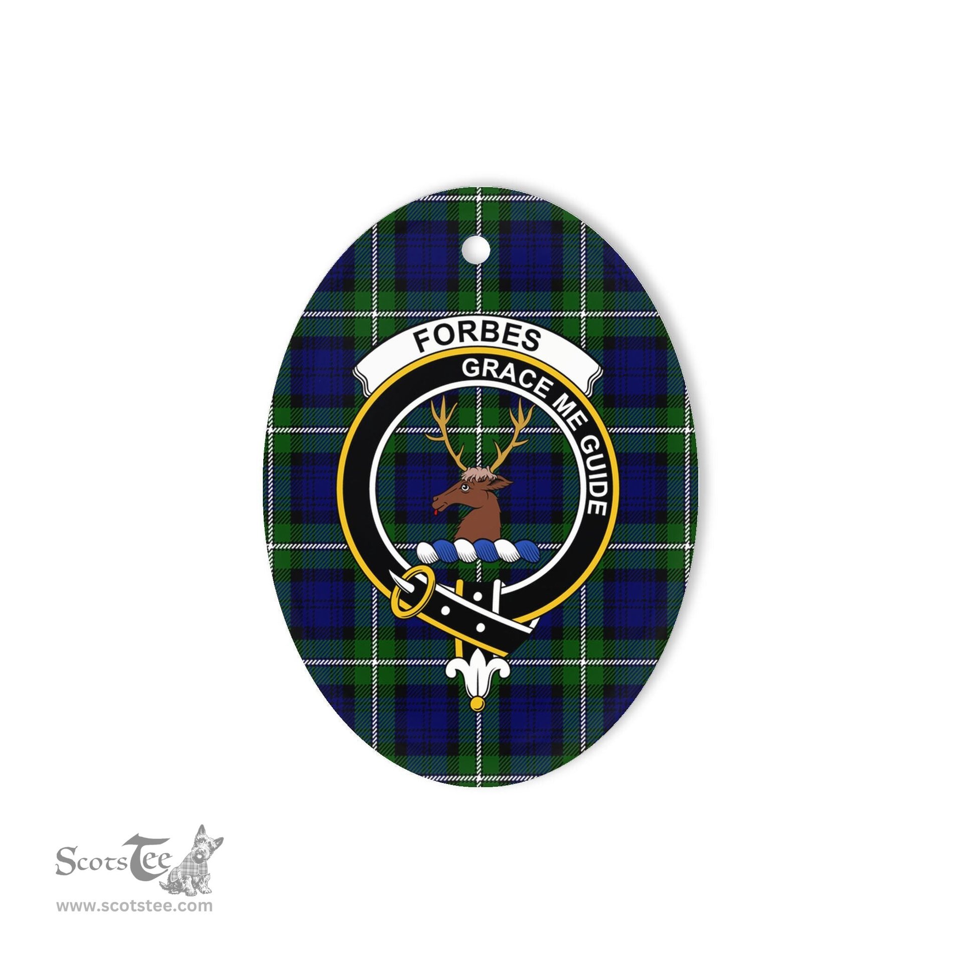 Forbes Scottish Clan Plaid Ornament Gift. Christmas Tree Ornament Forbes Clan Tartan Ornament,  ceramic ornament, personalized christmas ornaments, christmas tree ornaments, christmas door decorations, Plaid Ornament, Tartan Ceramic Ornament