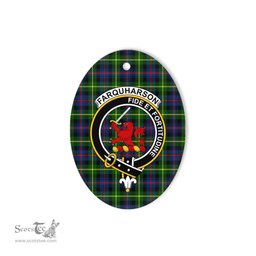 Farquharson Scottish Clan Plaid Ornament Gift. Christmas Tree Ornament Farquharson Clan Tartan Ornament,  ceramic ornament, personalized christmas ornaments, christmas tree ornaments, christmas door decorations, Plaid Ornament, Tartan Ceramic Ornament