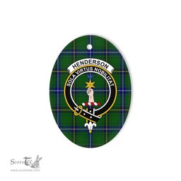 Henderson Scottish Clan Plaid Ornament Gift. Christmas Tree Ornament Henderson Clan Tartan Ornament,  ceramic ornament, personalized christmas ornaments, christmas tree ornaments, christmas door decorations, Plaid Ornament, Tartan Ceramic Ornament