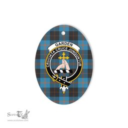 Garden Scottish Clan Plaid Ornament Gift. Christmas Tree Ornament Garden Clan Tartan Ornament,  ceramic ornament, personalized christmas ornaments, christmas tree ornaments, christmas door decorations, Plaid Ornament, Tartan Ceramic Ornament
