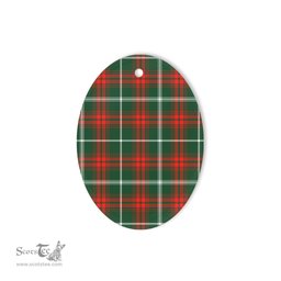 Prince Of Wales Tartan Oval Ornaments, Christmas Tree Ornament, Plaid Christmas Ornaments, Ceramic Oval Christmas Tree Decoration, Tartan Oval Ornaments, Christmas Tree Ornament, Plaid Christmas Ornaments, Ceramic Oval Christmas Tree Decoration