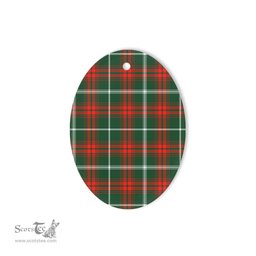 Prince Of Wales Tartan Oval Ornaments, Christmas Tree Ornament, Plaid Christmas Ornaments, Ceramic Oval Christmas Tree Decoration, Tartan Oval Ornaments, Christmas Tree Ornament, Plaid Christmas Ornaments, Ceramic Oval Christmas Tree Decoration