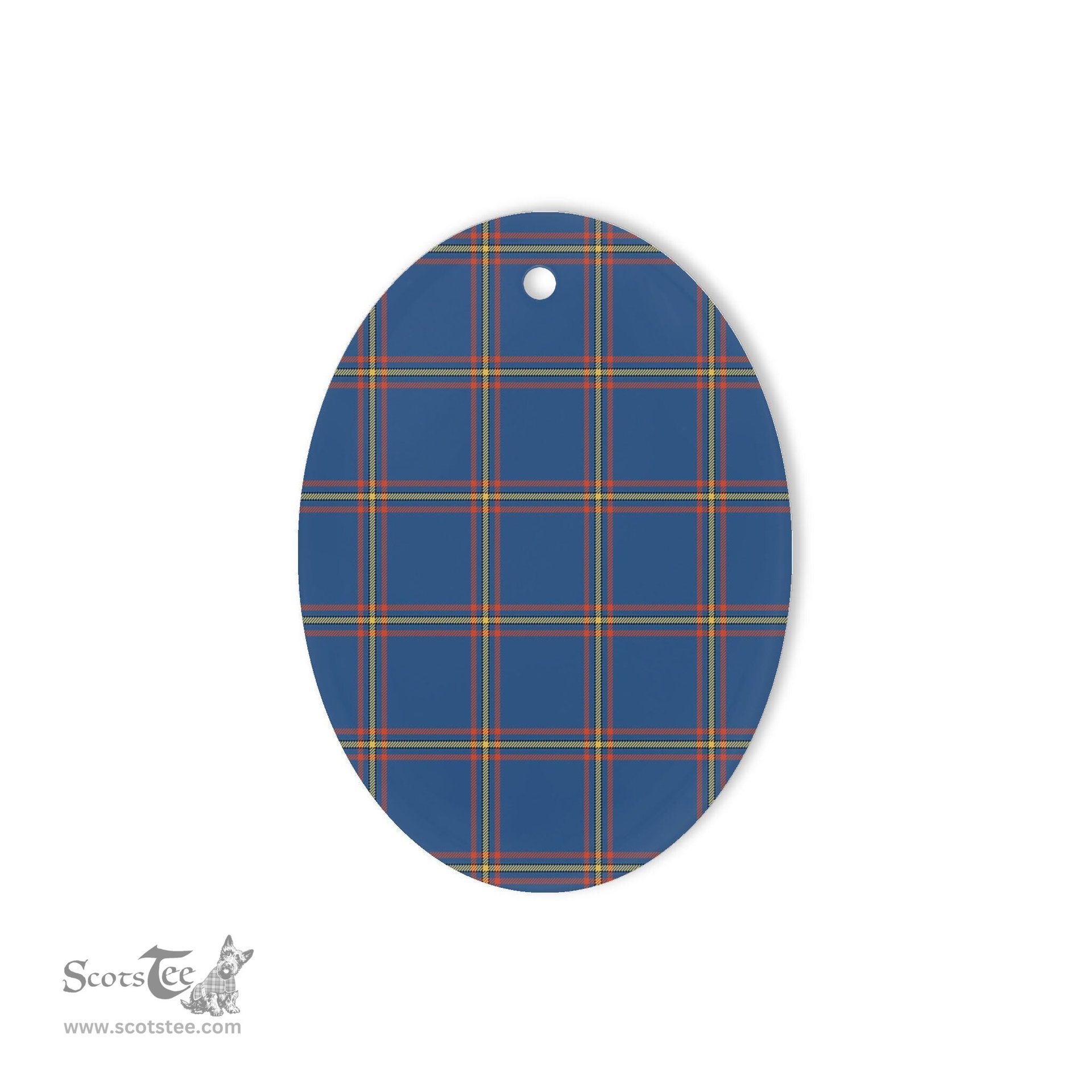 MacLaine Of Loch Buie Hunting Ancient Tartan Oval Ornaments, Christmas Tree Ornament, Plaid Christmas Ornaments, Ceramic Oval Christmas Tree Decoration, Tartan Oval Ornaments, Christmas Tree Ornament, Plaid Christmas Ornaments, Ceramic Oval Christmas Tree Decoration