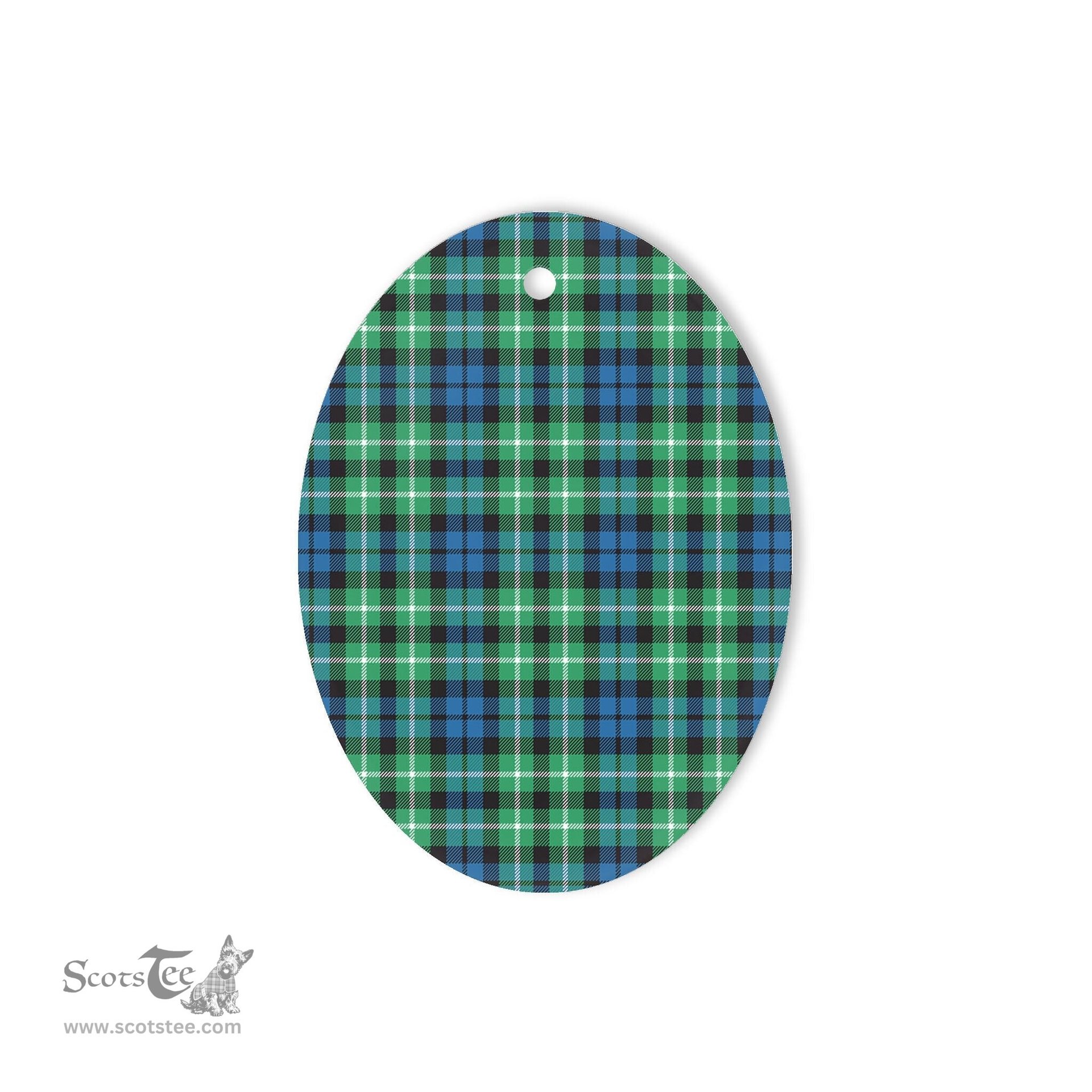 Graham Of Montrose Ancient Tartan Oval Ornaments, Christmas Tree Ornament, Plaid Christmas Ornaments, Ceramic Oval Christmas Tree Decoration, Tartan Oval Ornaments, Christmas Tree Ornament, Plaid Christmas Ornaments, Ceramic Oval Christmas Tree Decoration