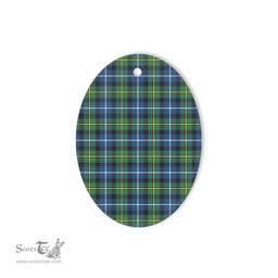 MacNeill Of Barra Ancient Tartan Oval Ornaments, Christmas Tree Ornament, Plaid Christmas Ornaments, Ceramic Oval Christmas Tree Decoration, Tartan Oval Ornaments, Christmas Tree Ornament, Plaid Christmas Ornaments, Ceramic Oval Christmas Tree Decoration
