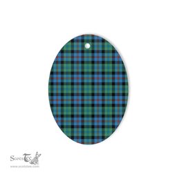 Campbell Of Cawdor Ancient Tartan Oval Ornaments, Christmas Tree Ornament, Plaid Christmas Ornaments, Ceramic Oval Christmas Tree Decoration, Tartan Oval Ornaments, Christmas Tree Ornament, Plaid Christmas Ornaments, Ceramic Oval Christmas Tree Decoration