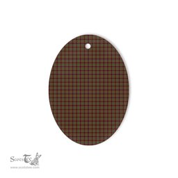 Innes Of Cowie Tartan Oval Ornaments, Christmas Tree Ornament, Plaid Christmas Ornaments, Ceramic Oval Christmas Tree Decoration, Tartan Oval Ornaments, Christmas Tree Ornament, Plaid Christmas Ornaments, Ceramic Oval Christmas Tree Decoration