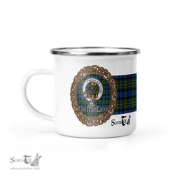Scotstee Shop Tartan Plaid Camping Mug, Tartan Campfire Mugs, camping coffee mug MacLaren Celtic Circle Coffee Mug Custom Scottish Mug