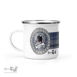 Scotstee Shop Tartan Plaid Camping Mug, Tartan Campfire Mugs, camping coffee mug Tweedie Scottish Clan Tartan Crest Badge Coffee Mug Custom Scottish Mug