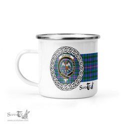 Scotstee Shop Tartan Plaid Camping Mug, Tartan Campfire Mugs, camping coffee mug Ralston Scottish Clan Tartan Crest Badge Coffee Mug Custom Scottish Mug