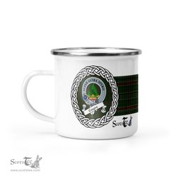 Scotstee Shop Tartan Plaid Camping Mug, Tartan Campfire Mugs, camping coffee mug Gayre Scottish Clan Tartan Crest Badge Coffee Mug Custom Scottish Mug