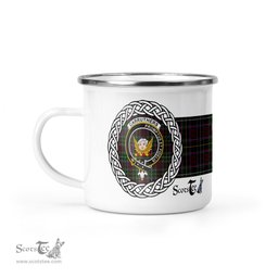 Scotstee Shop Tartan Plaid Camping Mug, Tartan Campfire Mugs, camping coffee mug Carruthers Scottish Clan Tartan Crest Badge Coffee Mug Custom Scottish Mug