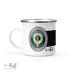 Scotstee Shop Tartan Plaid Camping Mug, Tartan Campfire Mugs, camping coffee mug Henderson Scottish Clan Tartan Old Coffee Mug Custom Scottish Mug