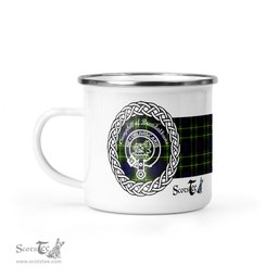 Scotstee Shop Tartan Plaid Camping Mug, Tartan Campfire Mugs, camping coffee mug Campbell Of Breadalbane Scottish Clan Tartan Crest Badge Coffee Mug Custom Scottish Mug