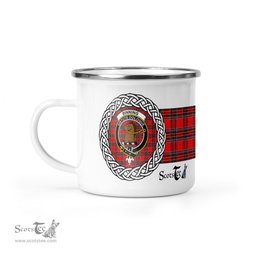 Scotstee Shop Tartan Plaid Camping Mug, Tartan Campfire Mugs, camping coffee mug Binning Of Wallingford Coffee Mug Custom Scottish Mug