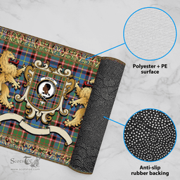 Scottish Stirling Of Keir Clan Tartan Badge Rampant Lion Tartan Plaid Doormat Scottish Plaid Tartan Plaid - ScotsTee - scotstee.com