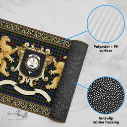 Scottish Murray Of Athole Clan Tartan Badge Rampant Lion Tartan Plaid Doormat Scottish Plaid Tartan Plaid - ScotsTee - scotstee.com