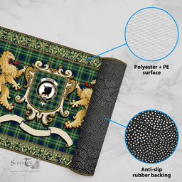 Scottish Tweedie Clan Tartan Badge Rampant Lion Tartan Plaid Doormat Scottish Plaid Tartan Plaid - ScotsTee - scotstee.com