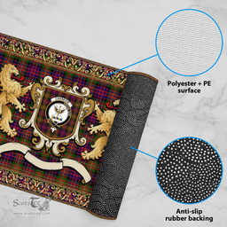 Scottish Carnegie Clan Tartan Badge Rampant Lion Tartan Plaid Doormat Scottish Plaid Tartan Plaid - ScotsTee - scotstee.com