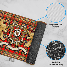 Scottish Macgill Makgill Clan Tartan Badge Rampant Lion Tartan Plaid Doormat Scottish Plaid Tartan Plaid - ScotsTee - scotstee.com