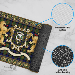 Scottish Maclaren Clan Tartan Badge Rampant Lion Tartan Plaid Doormat Scottish Plaid Tartan Plaid - ScotsTee - scotstee.com