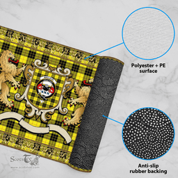 Scottish Macleod Of Lewis Clan Tartan Badge Rampant Lion Tartan Plaid Doormat Scottish Plaid Tartan Plaid - ScotsTee - scotstee.com