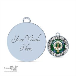 Scotstee Shop Jewelry Henderson Old Crest Clan Scotland Tartan Plaid Charm Circle Bangle Bracelet Jewelry Gift For Women